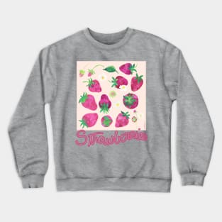 Strawberries N' Cream Crewneck Sweatshirt